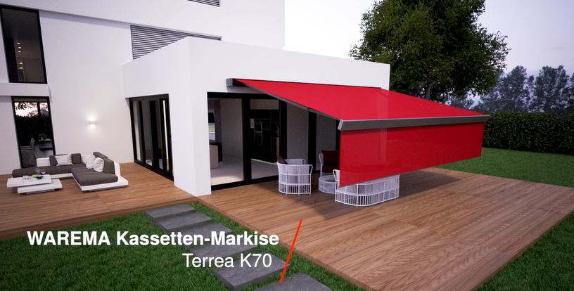 Kasetten Markise Terrea K70